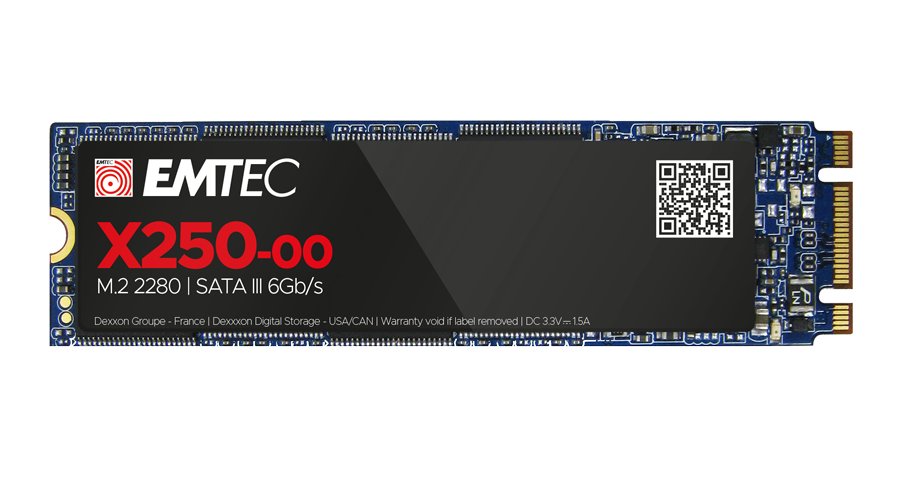 Disco Ssd Emtec 2tb X250 M.2 Gb Serial Ata Iii 3d Nand