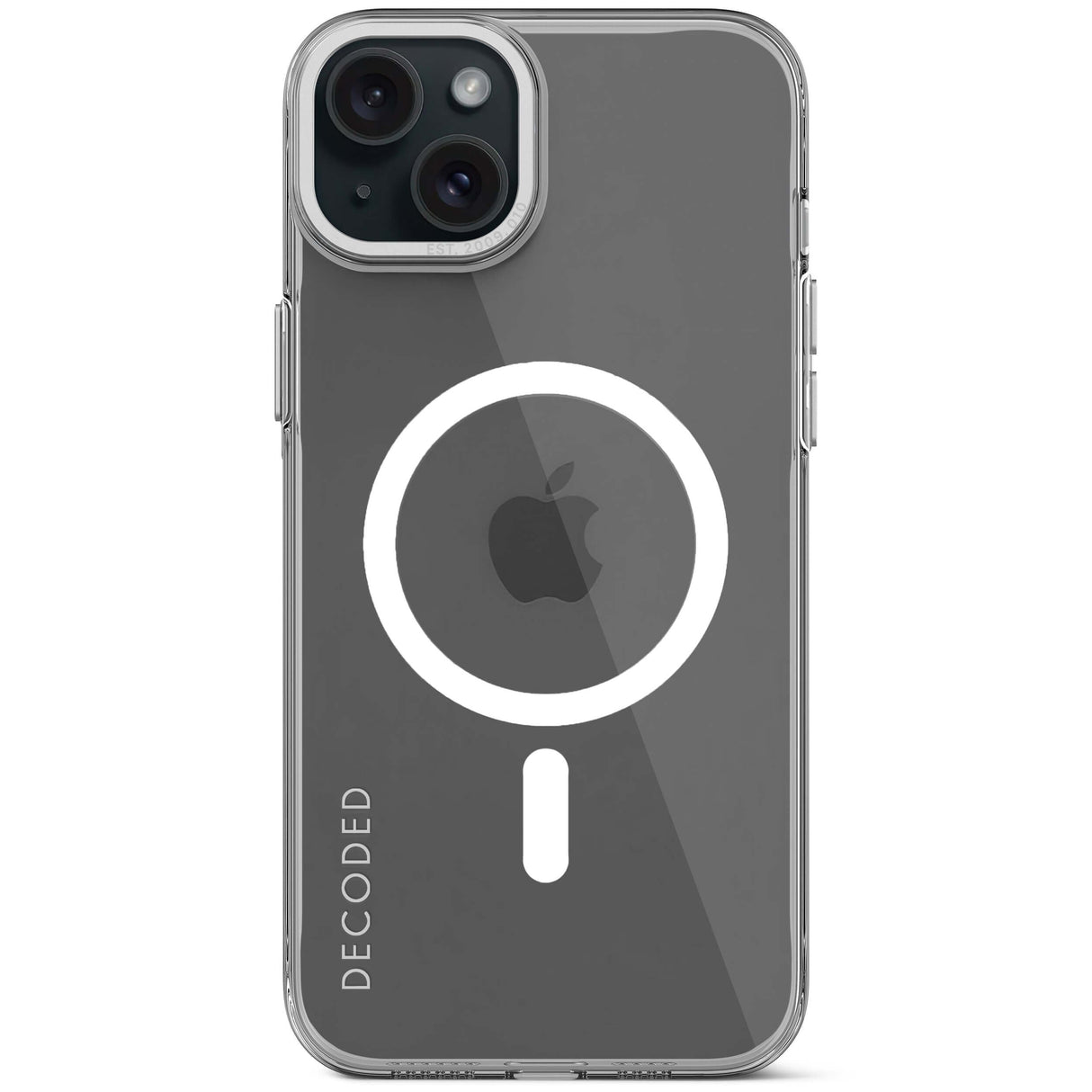 Decoded Recycled Plastic Backcover Ip 15 Plus Transparant