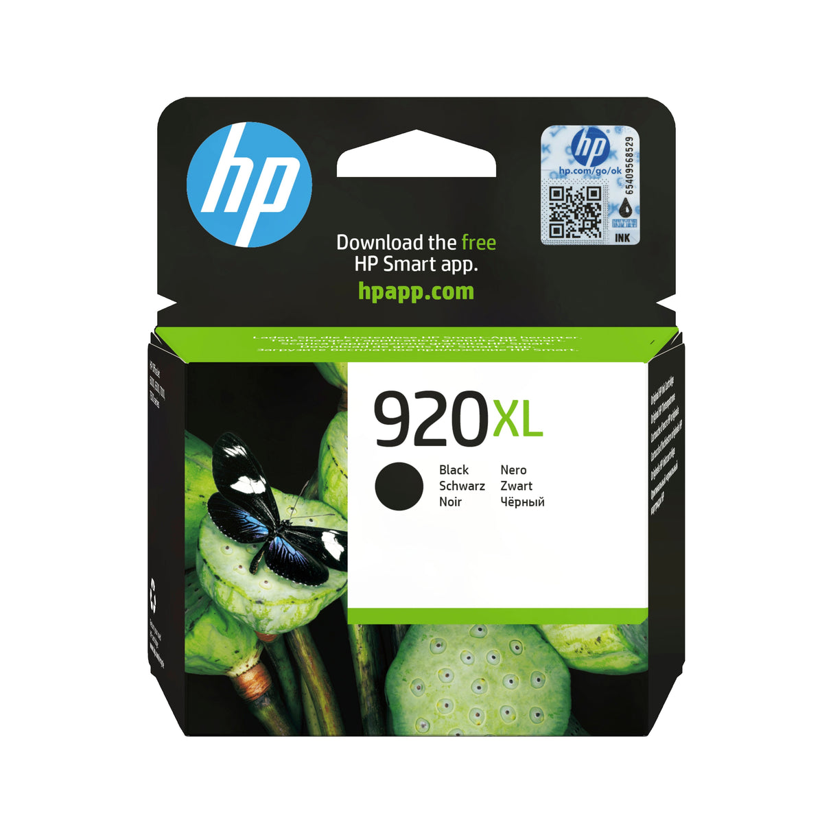 EAN 0844206494894 - HP 920XL High Yield Black Original Ink Cartridge cartucho de tinta 1 pieza(s) Alto rendimiento (XL) imagen 1