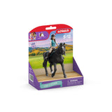 Schleich Horse Club Lisa & Storm, Figura De Juguete Marrón 42712