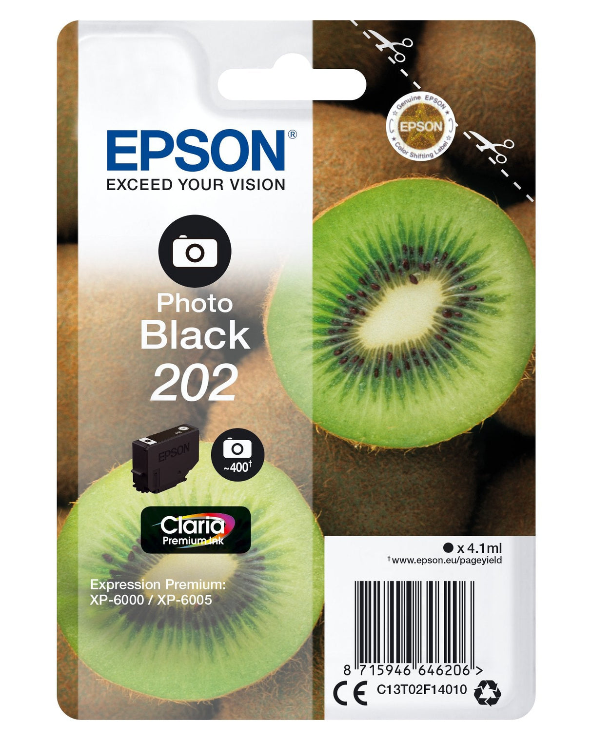 Tinta Epson 202 Negro Photo C13t02f14010