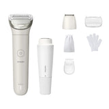 EAN 8720689037655 - Philips SHAVER Series 8000 BRL159/00 maquinilla de afeitar para mujer 1 cabezal(es) Recortadora Blanco imagen 1
