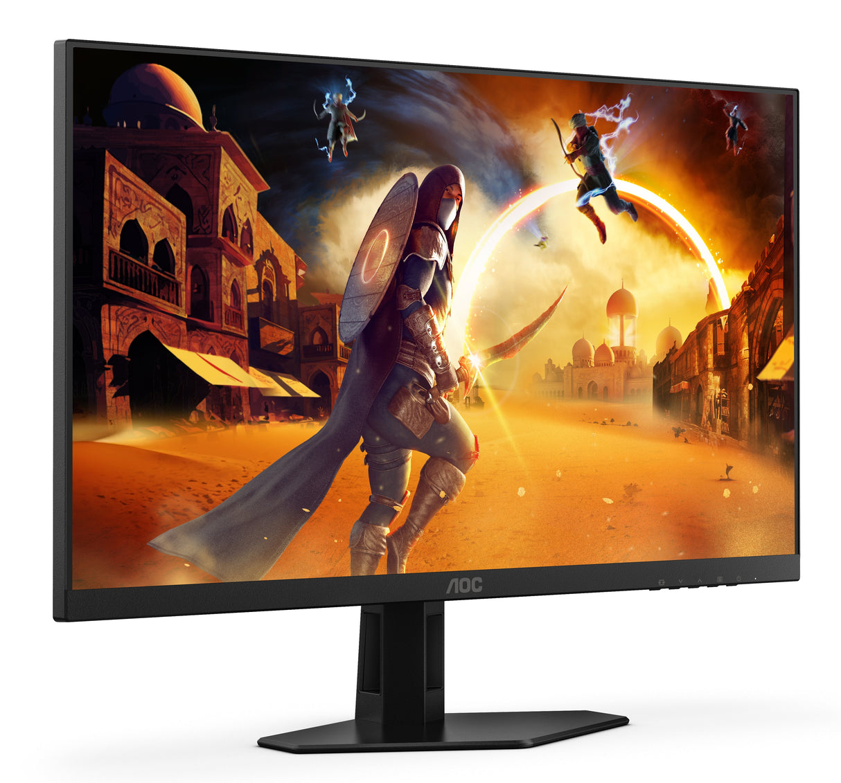 Monitor Aoc 27g4xe  (27") 1920 X 1080 Pixeles Full Hd Lcd Negro, Gris