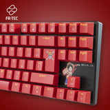 EAN 8436563094514 - Blade Gaming OP4001 teclado Juego USB QWERTY Inglés, Español Borgoña imagen 3