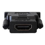 Techly Dvi-D - Hdmi M/F Negro