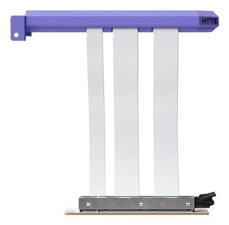 Hyte Pcie 5.0 Hyper Riser, Cable De Extensión Violeta/Blanco, 20cm Acc-Hyte-Pcie50-Tm