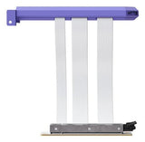 Hyte Pcie 5.0 Hyper Riser, Cable De Extensión Violeta/Blanco, 20cm Acc-Hyte-Pcie50-Tm
