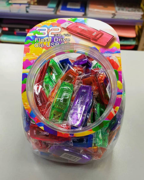 EAN 3126170166791 - Emtec C410 Color Mix - Candy Jar 2.0 unidad flash USB 32 GB USB tipo A Multicolor imagen 10