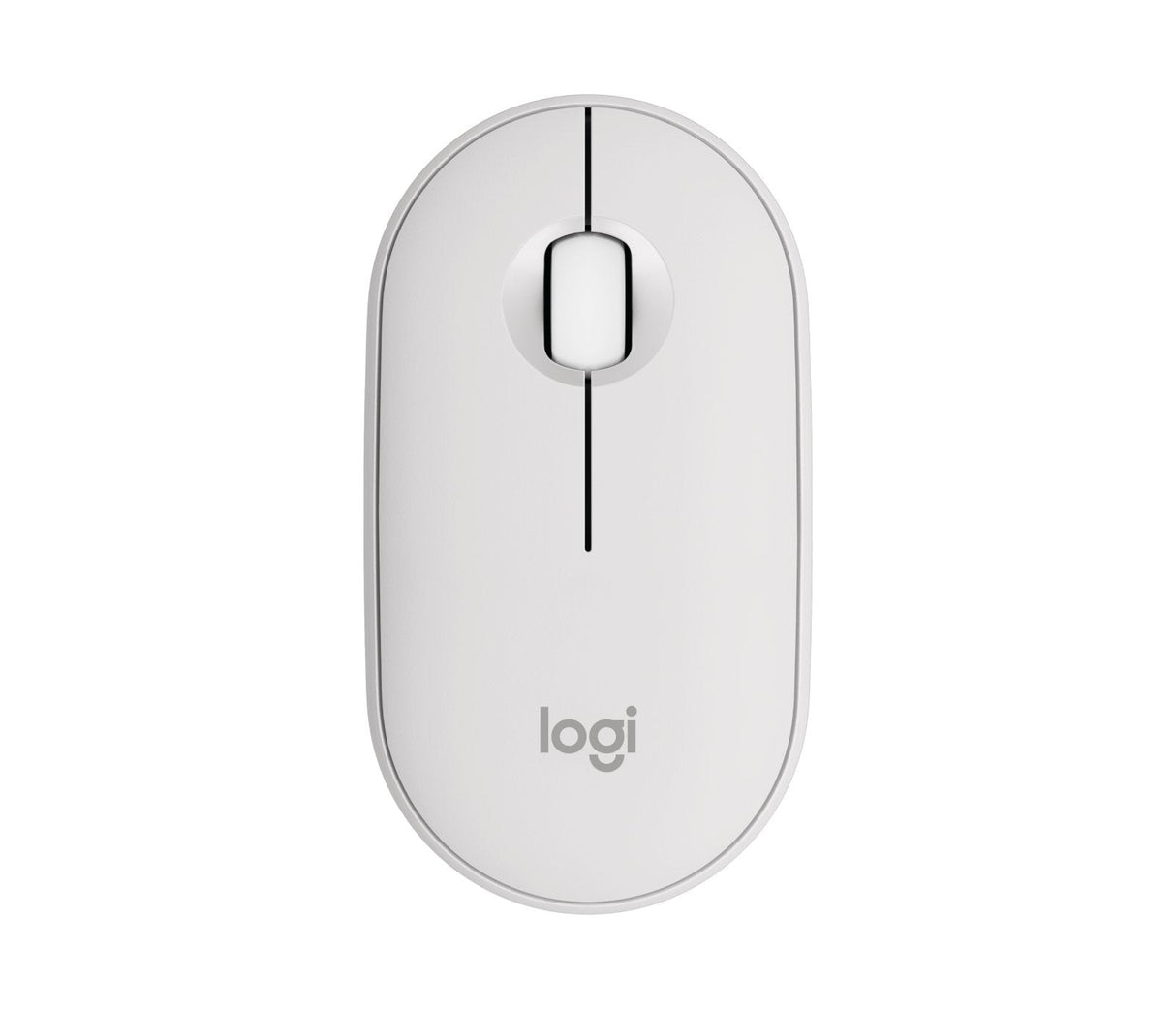 Ratón Logitech Pebble 2 M350s Wireless + Bluetooth Blanco 910-007013