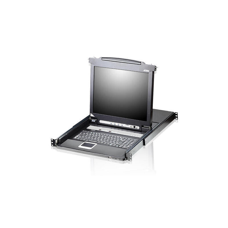 8 Port 19" Lcd Kvmp Switch, Usb Port Integrated