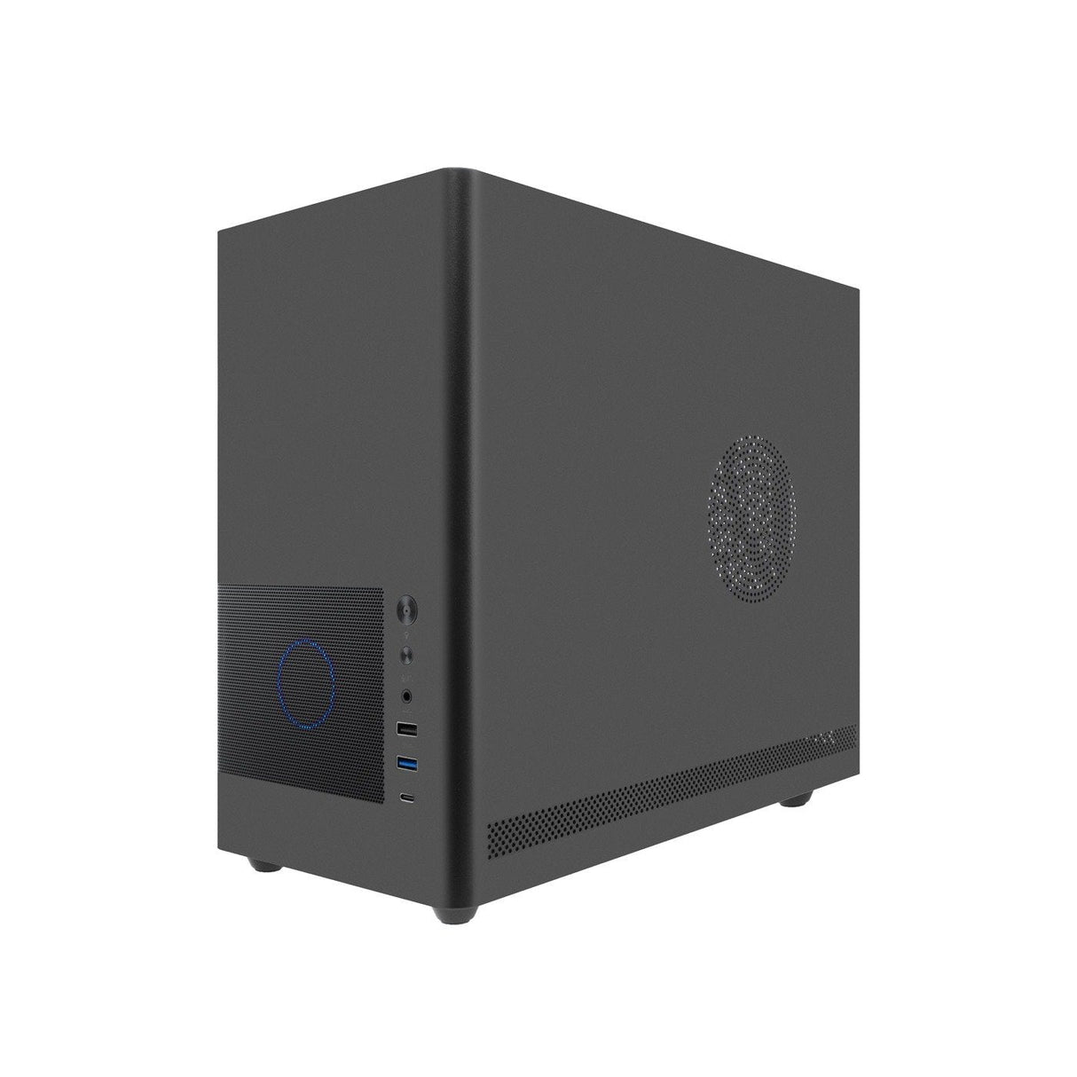 Coolbox Caja Matx Mp2 Negra Usb-C 3.2 Gen1 Ventilador 120 Pwm Full Metal S/Fte