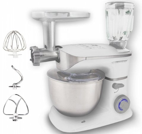EAN 5901299954454 - Esperanza EKM025 robot de cocina 1000 W 5 L Acero inoxidable, Blanco imagen 1