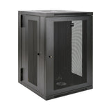 Smartrack 18u Ups-Depth Wall-Mount Half-Height Rack Enclosure Hinged Back