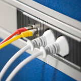 Regleta Bachmann Step Base De 3 Vías Negro/Rojo, Sin Cable, Sistema Enchufable Wieland