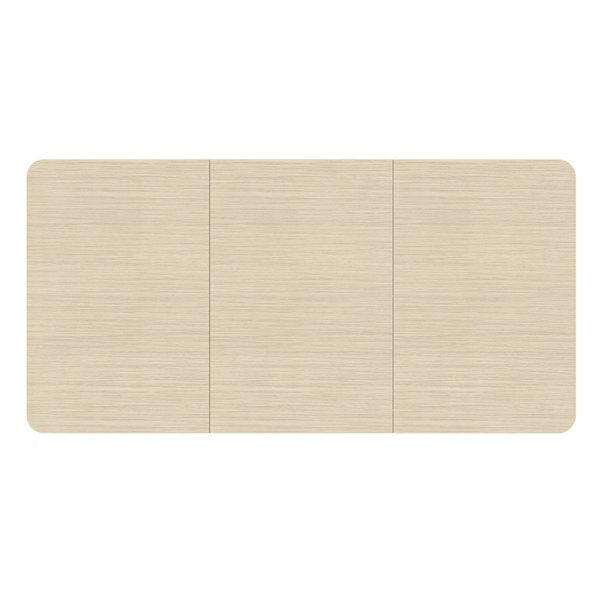 Table Top, 3-Piece Partioned, 1200x600mm, Natural Wood