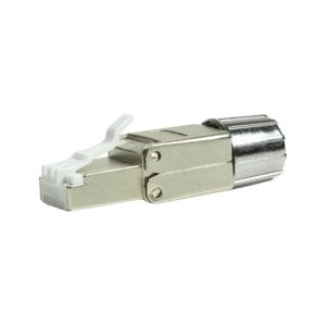 Logilink Mp0080 - Cat.8.1 Rj45 Stecker Conector Gris, Acero Inoxidable
