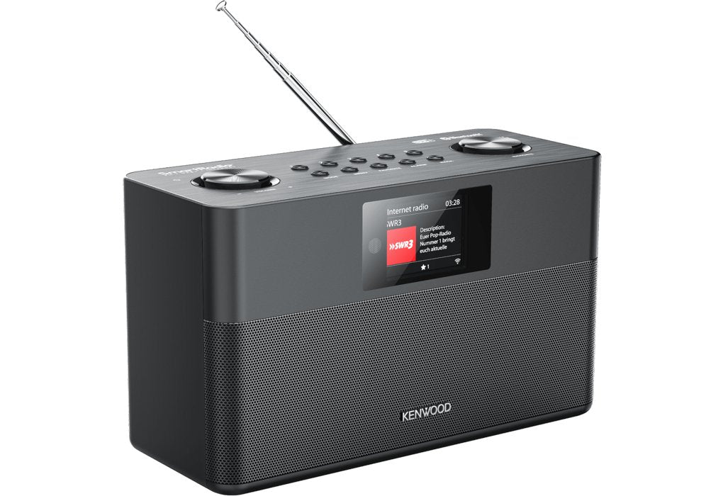 Kenwood Cr-M100s Smart Radio Mit Dab+, Grosses Farbdisplay, Wifi Negro