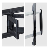 Startech.Com Ultraflache Vollbewegliche Tv-Soporte De Pared Fur Bildschirme Bis 65 Zoll Und 45 Kg Vesa 600x400 Flaches Design