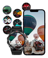 Cool Smartwatch Pantalla Amoled Adventure Silicona Negro