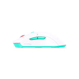 Hp Hyperx Pulsefire Haste 2 Core Inalámbricos: Ratón Gaming (Blanco/Verde/Púrpura)