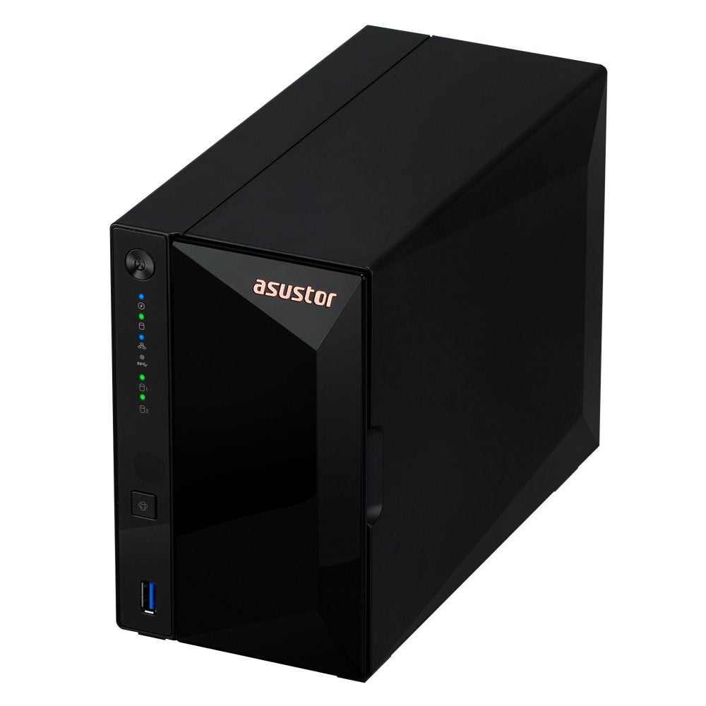 EAN 4710474831517 - Asustor DRIVESTOR 2 Pro Gen2 AS3302T v2 NAS Realtek RTD1619B 2 GB DDR4 ADM Negro imagen 4