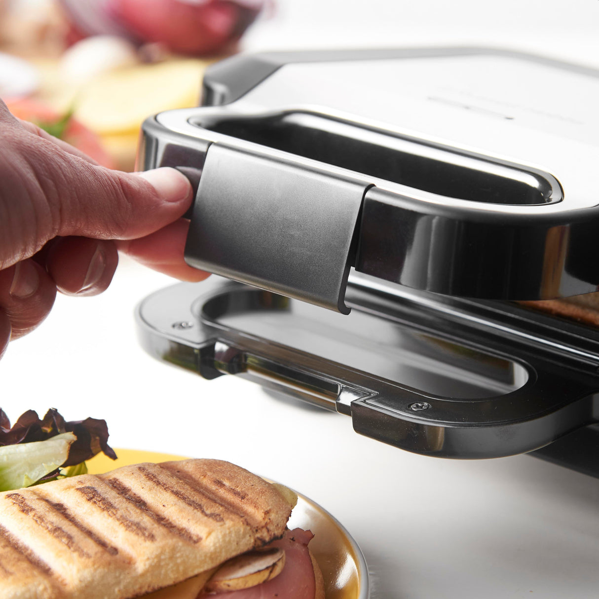 Russell Hobbs 26810-56 Sandwichera 750 W Negro, Acero Inoxidable