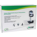 Soporte De Sobremesa Para Tablet Inline Aluminio Bloqueable Uso Universal Para 7,9" - 10,1"
