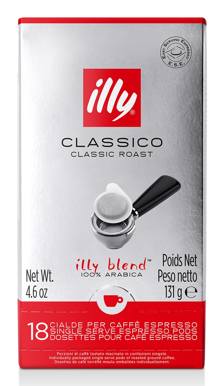 Illy 7998 Bolsita Y Cápsula De Café Dosis De Café Tueste Medio 18 Piezas