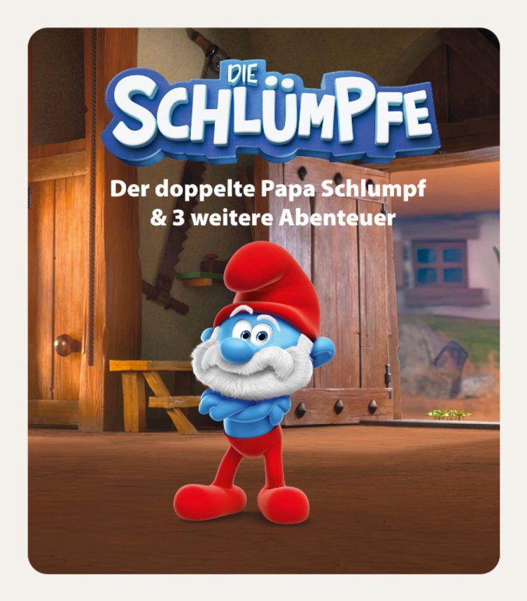 Tonies Die SchlMpfe - Der Doppelte Papa Schlumpf & 3 Wei