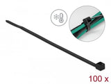 Delock 19186 Brida Para Cables Resistente Al Frío La 100 X An 2,5 Mm Negra 100 Piezas
