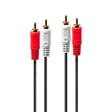 EAN 4002888356664 - Lindy 35666 cable de audio 20 m 2 x RCA Negro, Rojo, Blanco imagen 1