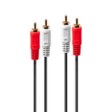 EAN 4002888356664 - Lindy 35666 cable de audio 20 m 2 x RCA Negro, Rojo, Blanco imagen 1