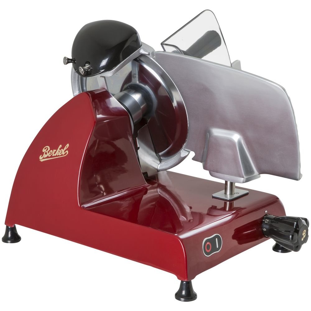 Berkel Red Line 250 Rebanadora Eléctrico Rojo, Plata Acero Inoxidable