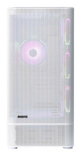 Caja Atx Abysm Danube Sava H500 Ii Air White 2x3.5" 3x2.5" 2xusb3.0 1xusb-C Gpu 400mm