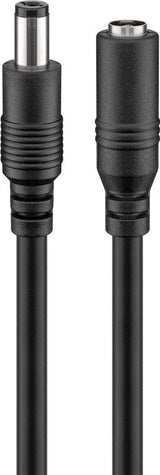 Cable De Extension Dc 5.50 X 2.10 Mm 10 Metros Macho Hembra