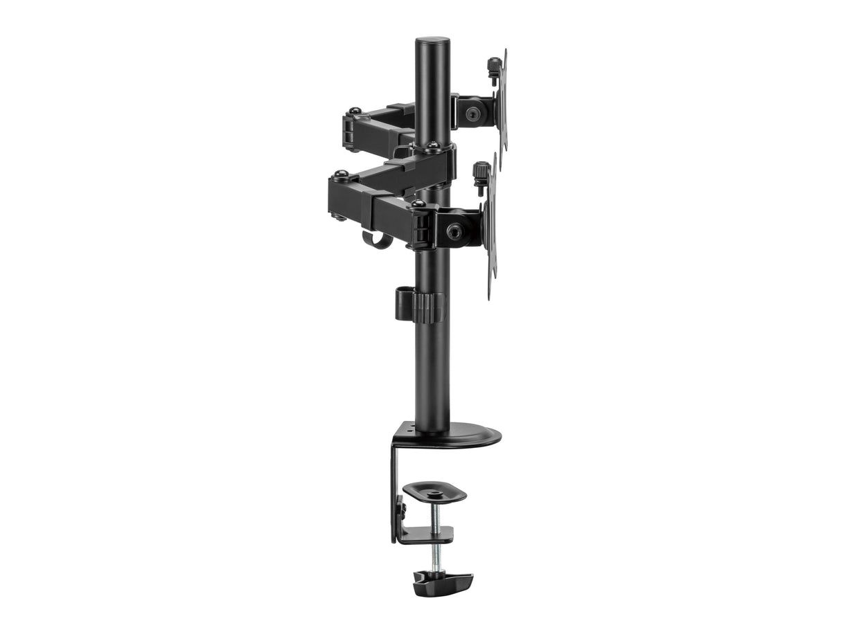 Equip 650157 Soporte Para 2 Monitores 81,3 Cm 17"-32" 9kg Negro Escritorio