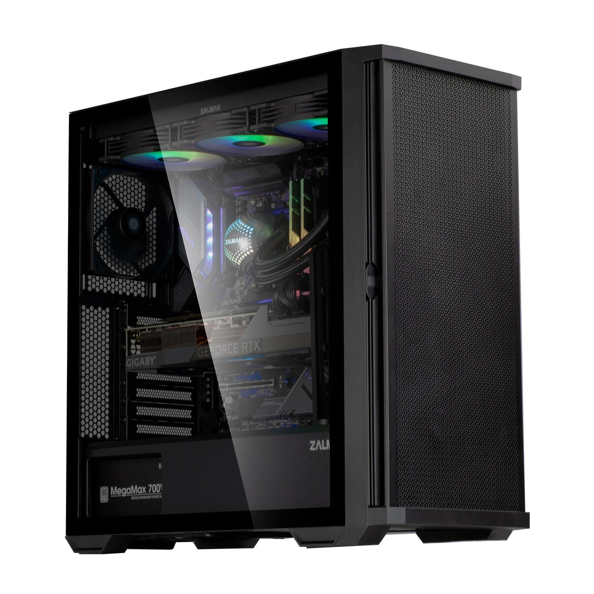Zalman Z10 Atx Mid      Tower Negro Fan X4