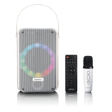Lenco Btc-060wh Altavoz Blanco Inalámbrico Y Alámbrico 20 W