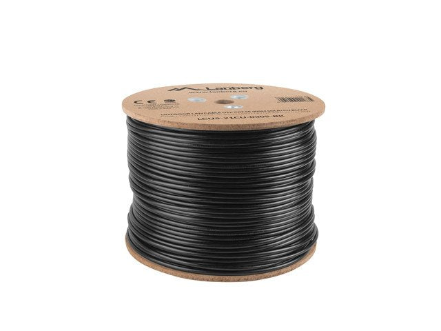EAN 5901969421828 - Lanberg LCU5-21CU-0305-BK cable de red Negro 305 m Cat5e U/UTP (UTP) imagen 3