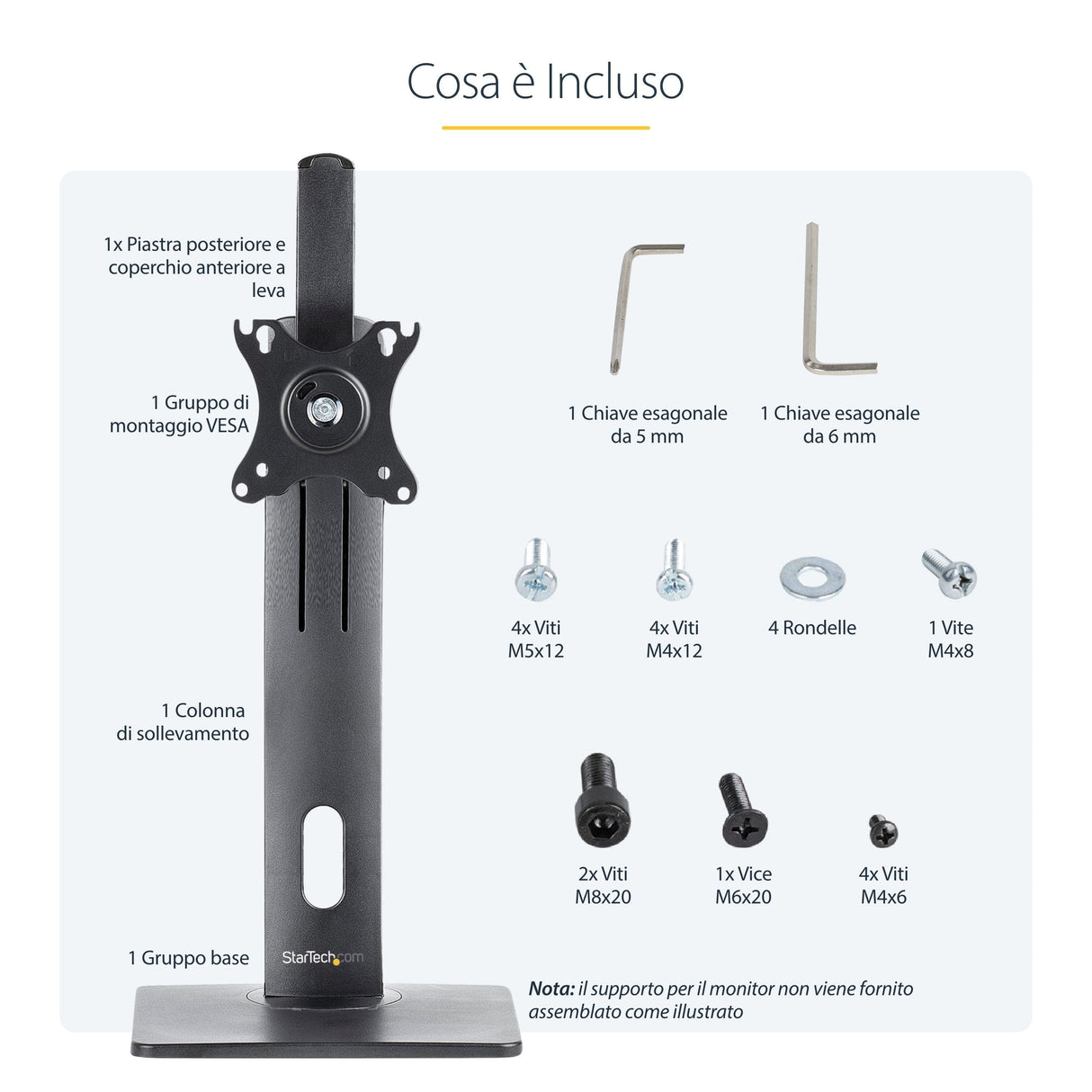 EAN 0065030891868 - StarTech.com FPPNEUSTND soporte para monitor 86,4 cm (34") Negro imagen 24