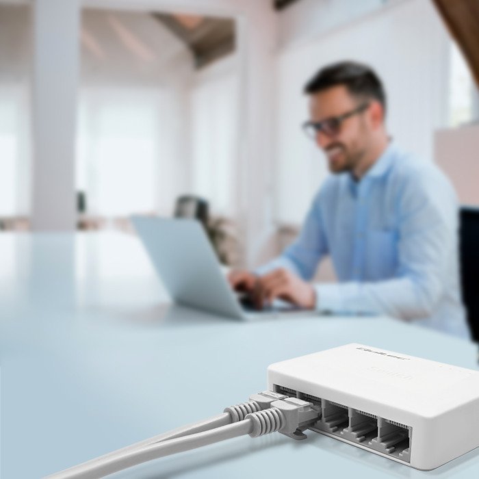 Network Switch 5xrj45    Port 1000mbps Lan