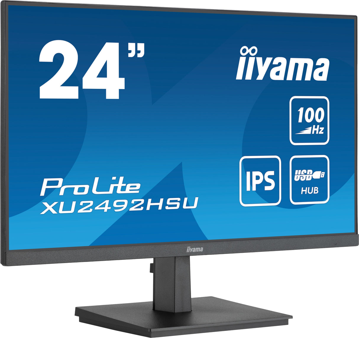Monitor  Iiyama  24" Xu2492hsu-B6 Led Negro (Mate)