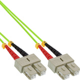 Cable Duplex De Fibra Óptica Inline Sc/Sc 50/125?M Om5 15m