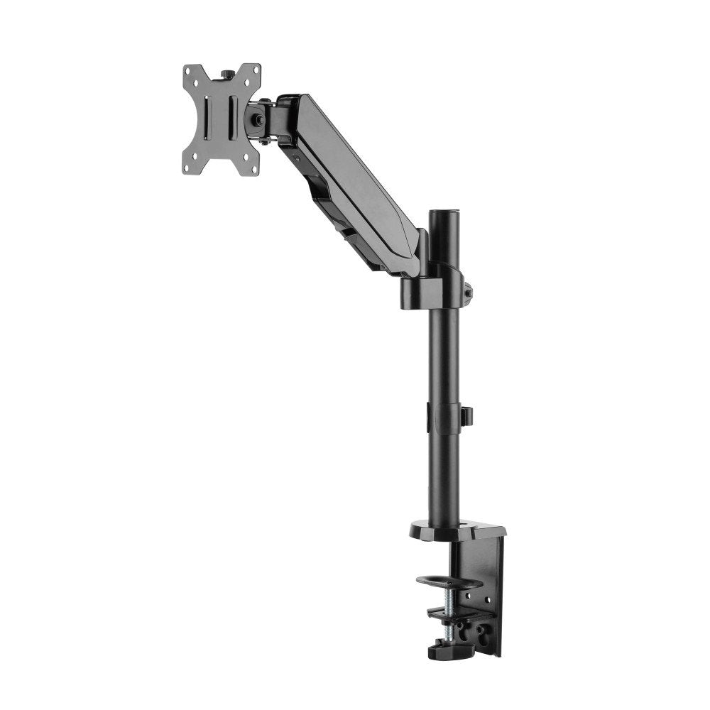 Soporte De Escritorio Giratorio De Resorte De Gas Techly Ica-Lcd 515b Para Monitores Lcd De 17-32", 8kg