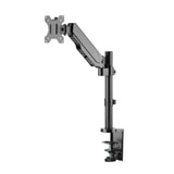 Soporte De Escritorio Giratorio De Resorte De Gas Techly Ica-Lcd 515b Para Monitores Lcd De 17-32", 8kg
