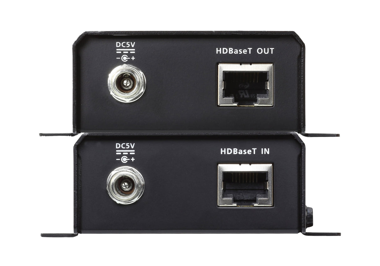 Extensor Aten Displayport Hdbaset-Lite, Ve901, Transmisor + Receptor, Hasta 70m, Con Fuente De Alimentación