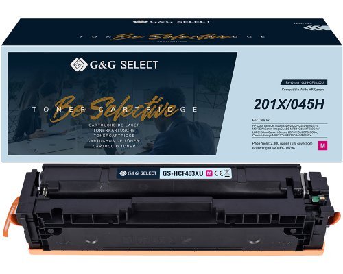 G&G Select Xl-Toner Compatible Con Hp 201x / Canon 045h