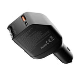 Mobile Origin 90w Car Charger Ca22 Usb-C+Usb-A 2x Cable 60cm