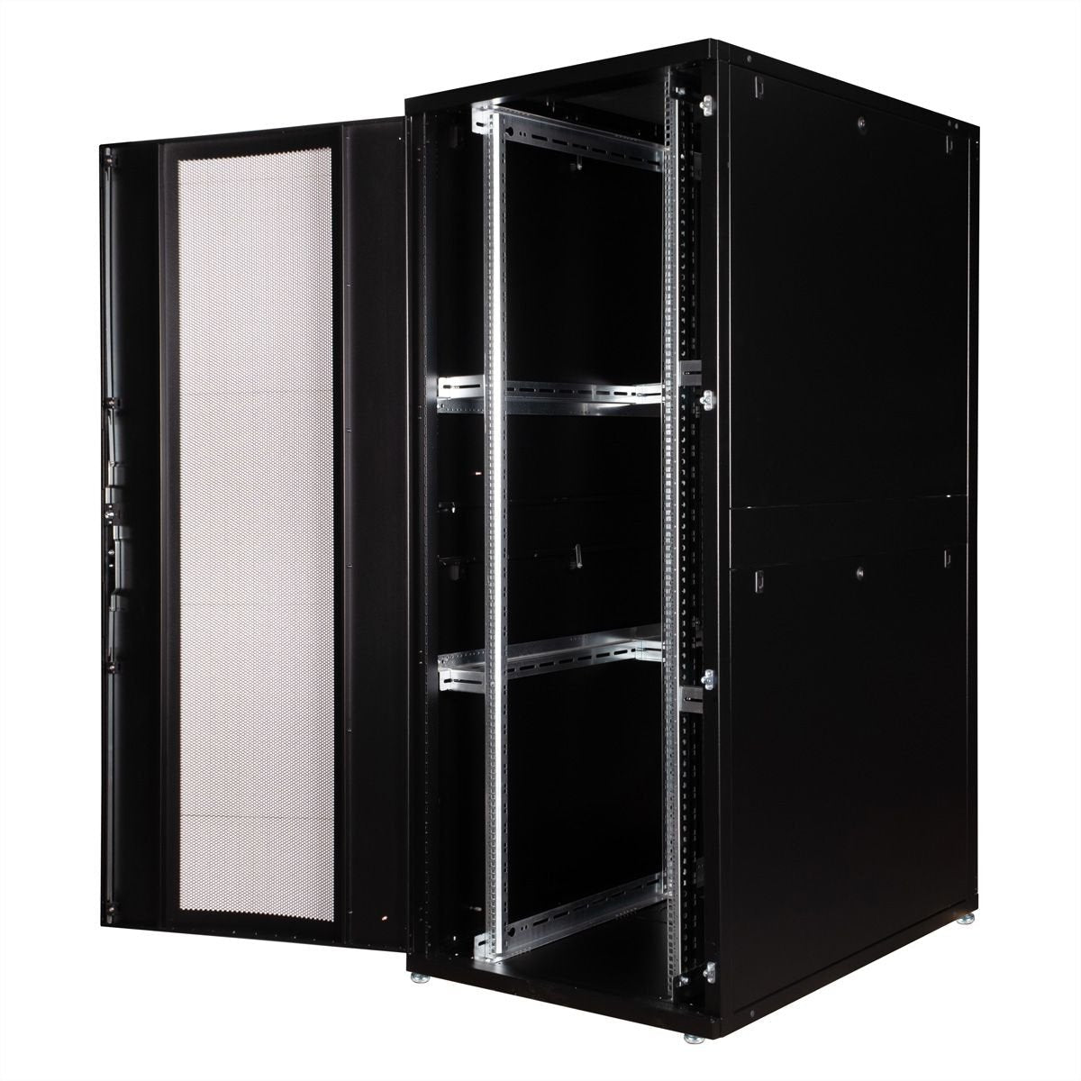 Roline 19-Zoll Serverschrank Pro 42 He, 800x1200 Bxt Schwarz