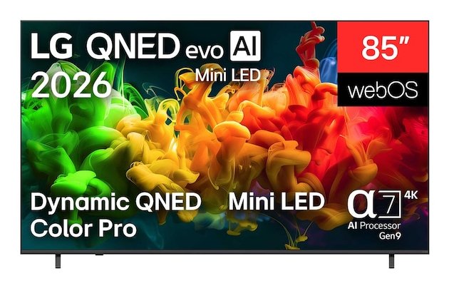 Lg Qned Evo Miniled Ai Qned81 Televisor Smart Tv 85" Qned 4k Uhd